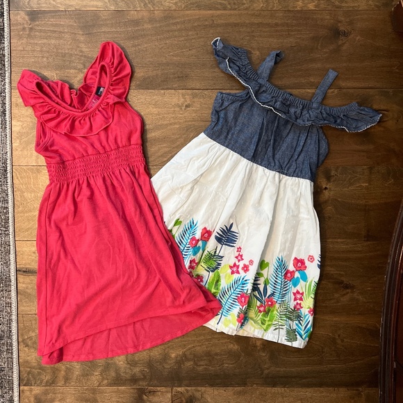2 Girl’s Summer Dresses - Picture 1 of 5